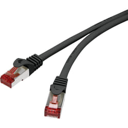 Renkforce RF-4979742 câble de réseau Noir 3 m Cat6 S/FTP (S-STP)