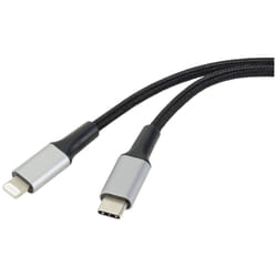 Renkforce RF-4995188 câble Lightning 2 m Noir