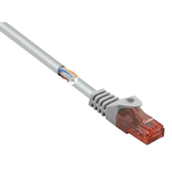 Renkforce RF-5043810 câble de réseau Gris 10 m Cat6 U/UTP (UTP)