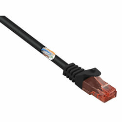 Renkforce RF-5044002 câble de réseau Noir 10 m Cat6 U/UTP (UTP)