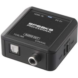 Speaka Professional - audio Convertisseur [hdmi - coaxial, Toslink]