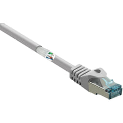 Renkforce RF-5047494 câble de réseau Gris 0,5 m Cat6a S/FTP (S-STP)