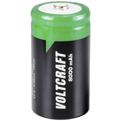 VOLTCRAFT HR20 Pile rechargeable LR20 (D) NiMH 8000 mAh 1.2 V 1 pc(s)