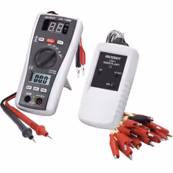Informations techniques Plage de mesure de tension AC: 1 mV - 600 V, DC: 0,1 mV - 600 V Plage de résistance: 0,1 Ω - 20 MΩ Va ...