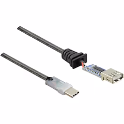 Renkforce RF-5067256 câble USB 10 m USB 2.0 USB C USB A Noir
