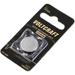 LIR2032 Pile bouton rechargeable lir 2032 lithium 45 mAh 3.6 v 1 pc(s) S156982 - Voltcraft