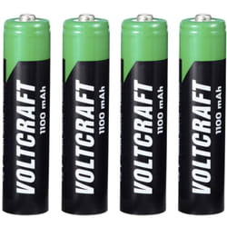 Voltcraft - HR03 Pile rechargeable LR3 (aaa) NiMH 1100 mAh 1.2 v 4 pc(s)