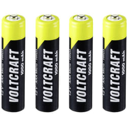 Endurance HR03 Pile rechargeable LR3 (aaa) NiMH 1000 mAh 1.2 v 4 pc(s) - Voltcraft