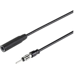 1 m Rallonge d'antenne de voiture din 150 Ohm noir RF-5087926 - Renkforce