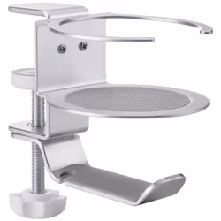 SpeaKa Professional SP-HCH-150, Support de casque, Aluminium, 150 g, Argent