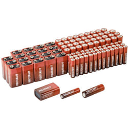 Voltcraft - Jeu de piles LR6, LR03, bloc 9V 100 pc(s)