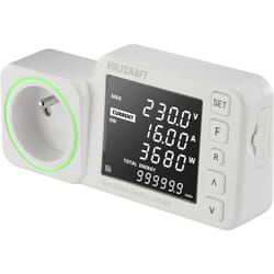 Voltcraft - Compteur de coûts d'énergie SEM5000 fr Prévision des coûts, Fonction alarme, Tarif du courant réglable, fonct