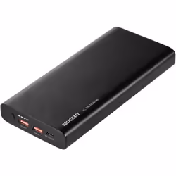 Informations techniques Capacité (mAh, Ah) : 26800 mAh Couleur : noir Courant d'entrée USB-C (max) : 3 A Courant de charge (m ...