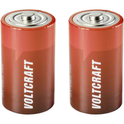 LR20 Pile LR20 (d) alcaline(s) 18000 mAh 1.5 v 2 pc(s) S665422 - Voltcraft