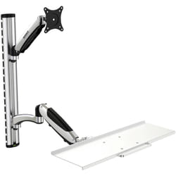 Support mural pour écran SpeaKa Professional SP-MM-730 simple 43,2 cm (17") - 81,3 cm (32") réglable en hauteur, inclinable + pivotant, rotatif