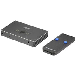 SpeaKa Professional SP-HSW-300 2 ports Switch HDMI UHD 8K @ 60 Hz UHD 4K @ 120 Hz