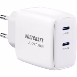 enquête Max. 65 W Technologie GAN (basse température) 2 x USB-C ® Prend en charge la charge de charge rapide par Power Power  ...