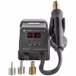 Station à air chaud - TOOLCRAFT ZD-8908 - 300 W - 100-500°C