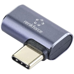 Renkforce RF-5245272 changeur de genre de câble USB-C Noir, Gris