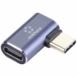 Renkforce RF-5245272 changeur de genre de câble USB-C Noir, Gris