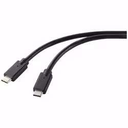 Renkforce RF-5251922, 2 m, USB C, USB C, USB 2.0, 480 Mbit/s, Noir