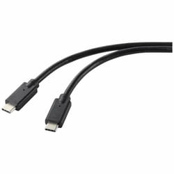 Renkforce RF-5251922 câble USB 2 m USB 2.0 USB C Noir