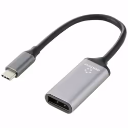 Renkforce RF-5397866 câble vidéo et adaptateur 0,15 m DisplayPort USB-C Noir, Argent