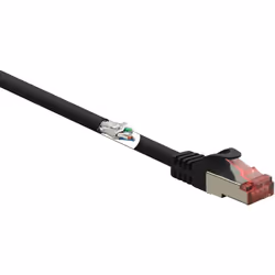 Renkforce RF-5469256 câble de réseau Noir 2 m Cat6 S/FTP (S-STP)