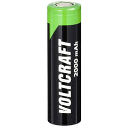 VC-Li 3,7-2000 Pile rechargeable spéciale 18650 flat-top Li-Ion 3.7 v 2000 mAh - Voltcraft