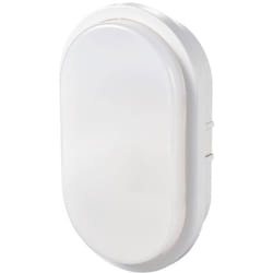 Sygonix Eclairage LED pour pièce humide CEE: E (A - G) LED 12 W blanc naturel gris