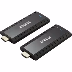 enquête Connexion sans fil HDMI jusqu'à 30 m Supporte plusieurs flux de réception Résolution vidéo jusqu'à Full HD 1080p avec ...
