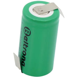 Beltrona SC2400 Pile rechargeable spéciale Sub-C cosses à souder en Z NiMH 1.2 V 2400 mAh