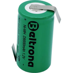 Beltrona - D9000 Pile rechargeable spéciale LR20 (d) cosses à souder en z NiMH 1.2 v 9000 mAh