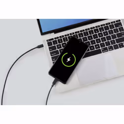 Renkforce RF-5720396 câble USB 1,8 m USB 2.0 USB C Micro-USB B Noir