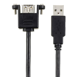 Renkforce RF-5720402 câble USB USB 2.0 0,25 m USB A Noir