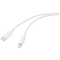 Renkforce RF-5724080 câble Lightning 2 m Blanc