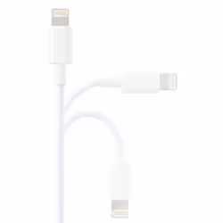 Renkforce RF-5724084 câble Lightning 1 m Blanc