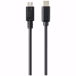 Renkforce RF-5719754 câble USB 1 m USB 2.0 USB C Micro-USB B Noir