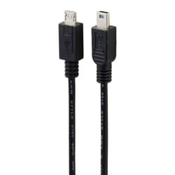 Renkforce RF-5720368 câble USB USB 2.0 0,5 m Micro-USB B Mini-USB B Noir
