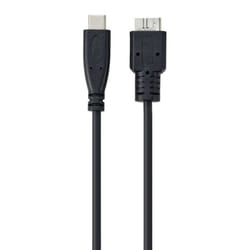 Renkforce RF-5720384 câble USB USB 3.2 Gen 1 (3.1 Gen 1) 0,5 m USB C Micro-USB B Noir