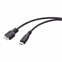 Renkforce RF-5720384 câble USB USB 3.2 Gen 1 (3.1 Gen 1) 0,5 m USB C Micro-USB B Noir