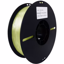 Informations techniques Couleur du filament : jaune transparent Diam. du filament : 1.75 mm Matériau du filament : TPU Platea ...
