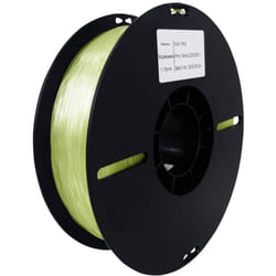 Renkforce - RF-5771506 Filament tpu antibactérien, flexible, résistance élevée à la traction 1.75 mm 1 kg jaune transpare