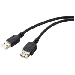 Renkforce RF-5771510 câble USB 0,5 m USB 2.0 USB A Noir