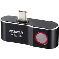 Voltcraft - Caméra thermique WBS-120 -20 à 400 °c 120 x 90 Pixel 25 Hz Port usb-c® pour appareils Android™