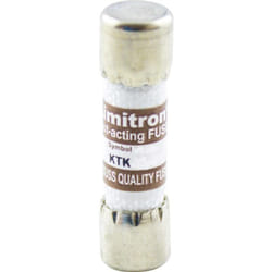 Micro-fusible Bussmann by Eaton ktk 20 a (ø x l) 10.3 mm x 38 mm 20 a 600 v ultra-rapide -ff- 1 pc(s) S37435