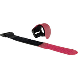 E1010000433002 Bande auto-agrippante pour grouper partie velours et partie agrippante (l x l) 360 mm x 25 mm noir, rouge 10 pc(s) S82544 - Velcro
