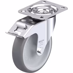 Roulette diamètre 125 mm avec dispositif autobloquant