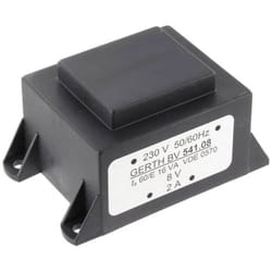 Gerth - PTA541202 Transformateur pour circuits imprimés 1 x 230 v 2 x 6 v/ac 16 va 1333 mA