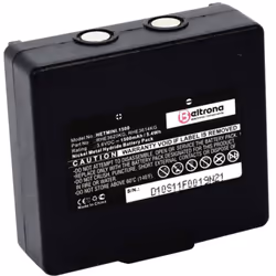 Informations techniques Capacité (mAh, Ah) : 1500 mAh Convient aux produits des marques : Hetronic Convient pour : Hetronic M ...